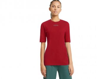 Puma Γυναικεία Μπλούζα Κοντομάνικη Κόκκινη 585929-22 - Puma - 