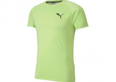 Puma Γυναικείο Αθλητικό Crop Top Κοντομάνικο Πράσινο Πράσινο 597750-34 - Puma - 