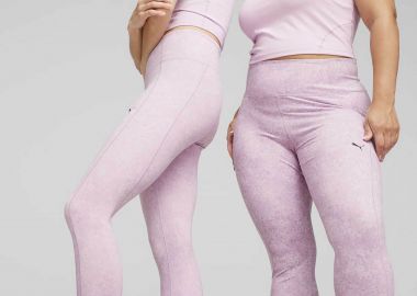Puma γυναικείο αθλητικό κολάν cropped - 524850 Ροζ Ανοιχτό - PUMA - 