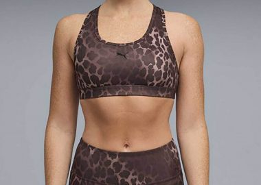 Puma γυναικείο μπουστάκι με animal print 