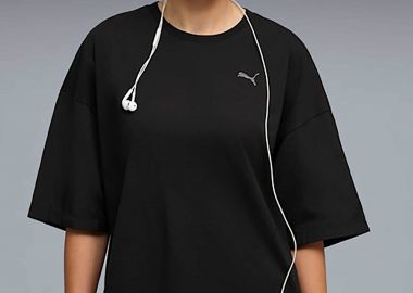 Puma γυναικείο T-shirt με λογότυπο Oversized Fit 