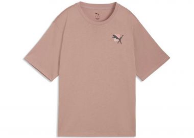 Puma γυναικείο T-shirt με λογότυπο Regular Fit 