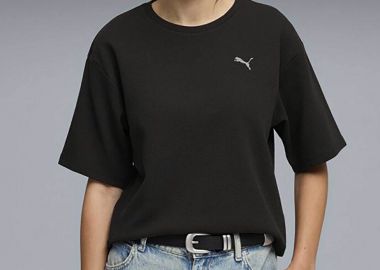 Puma γυναικείο T-shirt με λογότυπο Relaxed Fit 
