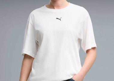 Puma γυναικείο T-shirt με λογότυπο Relaxed Fit 