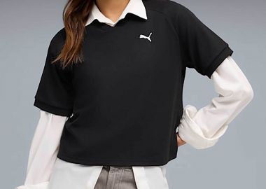 Puma γυναικείο T-shirt με λογότυπο Relaxed Fit 