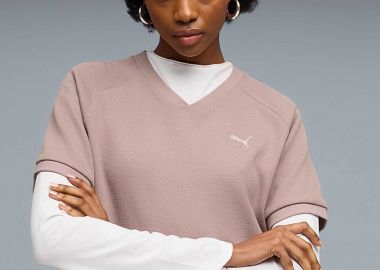 Puma γυναικείο T-shirt με λογότυπο Relaxed Fit 