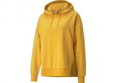 Puma Her Γυναικείο Φούτερ με Κουκούλα Κίτρινο 589519-37 - Puma - 