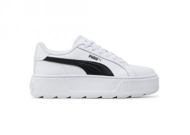 Puma Karmen Γυναικεία Sneakers Λευκά 384615-02 - Puma - 