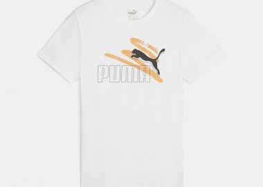 PUMA KIDS ESS+ LOGO LAB SUMMER T-SHIRT ΑΣΠΡΟ - PUMA - 
