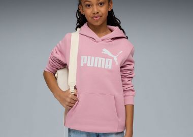 PUMA KIDS ESSENTIALS NO. 1 LOGO HOODIE ΡΟΖ - PUMA - 