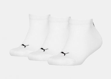 PUMA KIDS PLAIN SNEAKER SOCKS 3 PACK ΑΣΠΡΟ - PUMA - 
