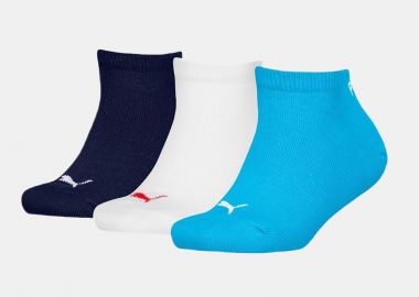 PUMA KIDS PLAIN SNEAKER SOCKS 3 PACK ΠΟΛΥΧΡΩΜΟ - PUMA - 