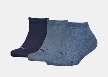 PUMA KIDS PLAIN SNEAKER SOCKS 3 PACK ΠΟΛΥΧΡΩΜΟ - PUMA - 