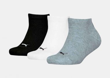 PUMA KIDS PLAIN SNEAKER SOCKS 3 PACK ΠΟΛΥΧΡΩΜΟ - PUMA - 
