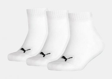 PUMA KIDS QUARTER 3P SOCKS ΑΣΠΡΟ - PUMA - 