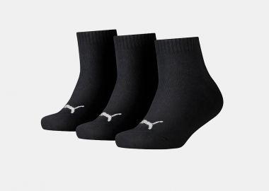 PUMA KIDS QUARTER 3P SOCKS ΜΑΥΡΟ - PUMA - 