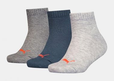 PUMA KIDS QUARTER 3P SOCKS ΠΟΛΥΧΡΩΜΟ - PUMA - 