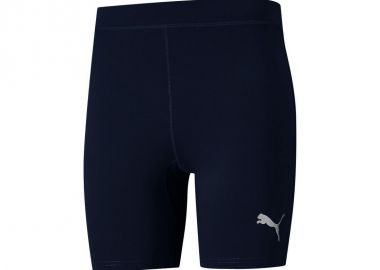 Puma Liga 655924-20 Ανδρικό Αθλητικό Κολάν Κοντό Μαύρο - Puma - 