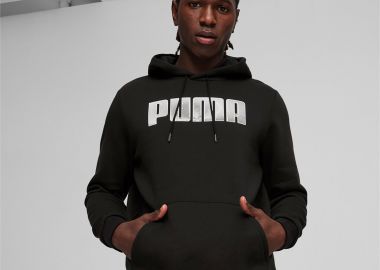 PUMA MASS MERCHANTS STYLE HOODIE ΜΑΥΡΟ - PUMA - 