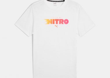 PUMA MEN’S GRAPHIC RUN NITRO T-SHIRT ΑΣΠΡΟ - PUMA - 