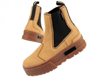 Puma Meyze Chelsea Γυναικεία Flatforms Μποτάκια Κίτρινα 382829-04 - Puma - 