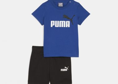PUMA MINICATS TEE & SHORTS INFANTS SET ΜΠΛΕ - PUMA - 