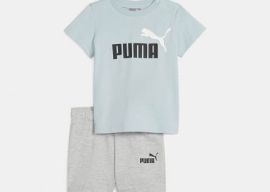 PUMA MINICATS TEE & SHORTS INFANTS SET ΜΠΛΕ - PUMA - 
