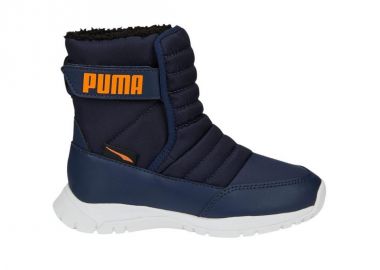 Puma Nieve Wtr Παιδικά Μποτάκια Χιονιού με Σκρατς Μπλε 380745-06 - Puma - 