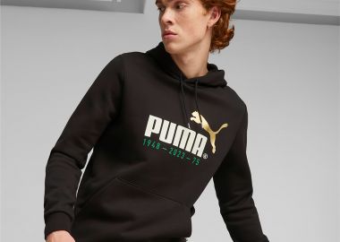 PUMA NO.1 LOGO CELEBRATION HOODIE ΜΑΥΡΟ - PUMA - 
