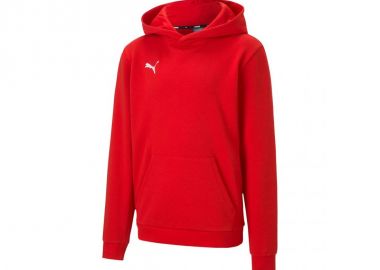 Puma Παιδικό Φούτερ με Κουκούλα και Τσέπες Κόκκινο 656711-01 - Puma - 
