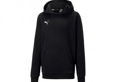 Puma Παιδικό Φούτερ με Κουκούλα και Τσέπες Μαύρο 656711-03 - Puma - 