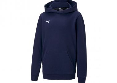 Puma Παιδικό Φούτερ με Κουκούλα και Τσέπες Navy Μπλε 656711-06 - Puma - 