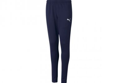 Puma Παιδικό Παντελόνι Φόρμας Navy Μπλε Teamrise Poly 657391-06 - Puma - 