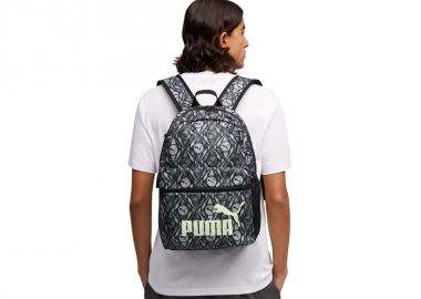 Puma Phase AOP Backpack GrayBlack 91733 04 - Puma - 