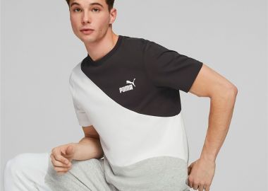 PUMA POWER CAT T-SHIRT ΓΚΡΙ - PUMA - 