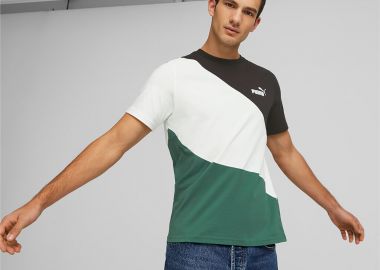 PUMA POWER CAT T-SHIRT ΠΡΑΣΙΝΟ - PUMA - 