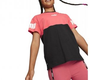 Puma Power Colorblock Jr Tshirt 670204 35 - Puma - 
