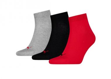Puma Quarter Plain Socks 3 Pairs 93858907 - Puma - 