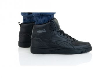 Puma Rebound Joy Μποτάκια Μαύρα 374765-07 - Puma - 