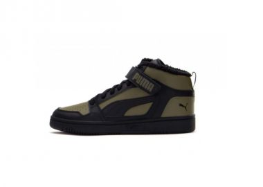 Puma Rebound Mid Μποτάκια Χακί 386376-02 - Puma - 