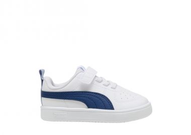 Puma Rickie AC Inf kids' shoes white and blue 384314 44 - Puma - 