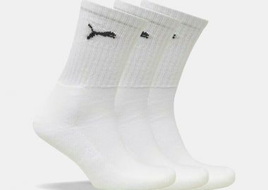 PUMA SPORT 3PAIR CREW SOCKS ΑΣΠΡΟ - PUMA - 