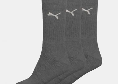 PUMA SPORT 3PAIR CREW SOCKS ΓΚΡΙ - PUMA - 