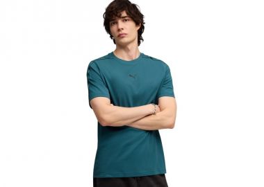 Puma Tape Tee turquoise men's tshirt 691693 41 - Puma - 