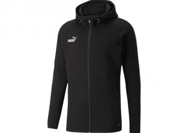 Puma TeamFinal Ανδρική Ζακέτα με Φερμουάρ και Κουκούλα Navy Μπλε 657383-06 - Puma - 
