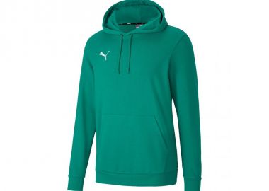 Puma TeamGoal 23 Ανδρικό Φούτερ με Κουκούλα και Τσέπες Πράσινο 656580-05 - Puma - 