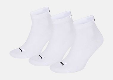 PUMA UNISEX QUARTER PLA SOCKS ΑΣΠΡΟ - PUMA - 