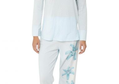 Πυτζάμα Hanro Μακριά Μανίκια GINA 6632-AQUAM-505 Γυναικείο - Hanro - 