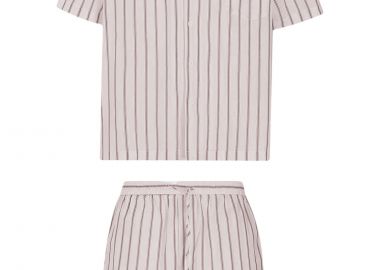 Πυτζάμα Hanro Short Sleeve Pajama 075451-0011 Ανδρικό - Hanro - 