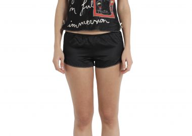 Πυτζάμα Pepita Clizia Babydoll 2154-NERO Γυναικείο - Pepita - 